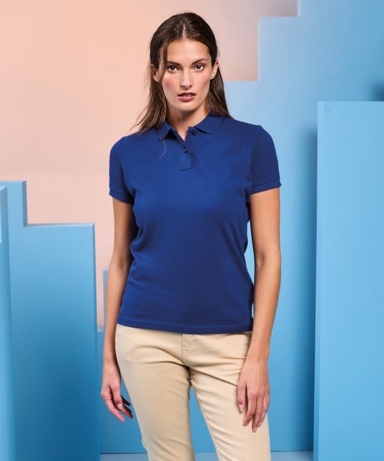 Women’s polycotton blend polo