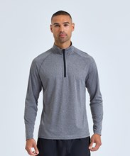 Men's TriDri® long sleeve performance ¼ zip top 