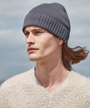 Bonnet à pinces invisibles avec écusson en coton biologique 